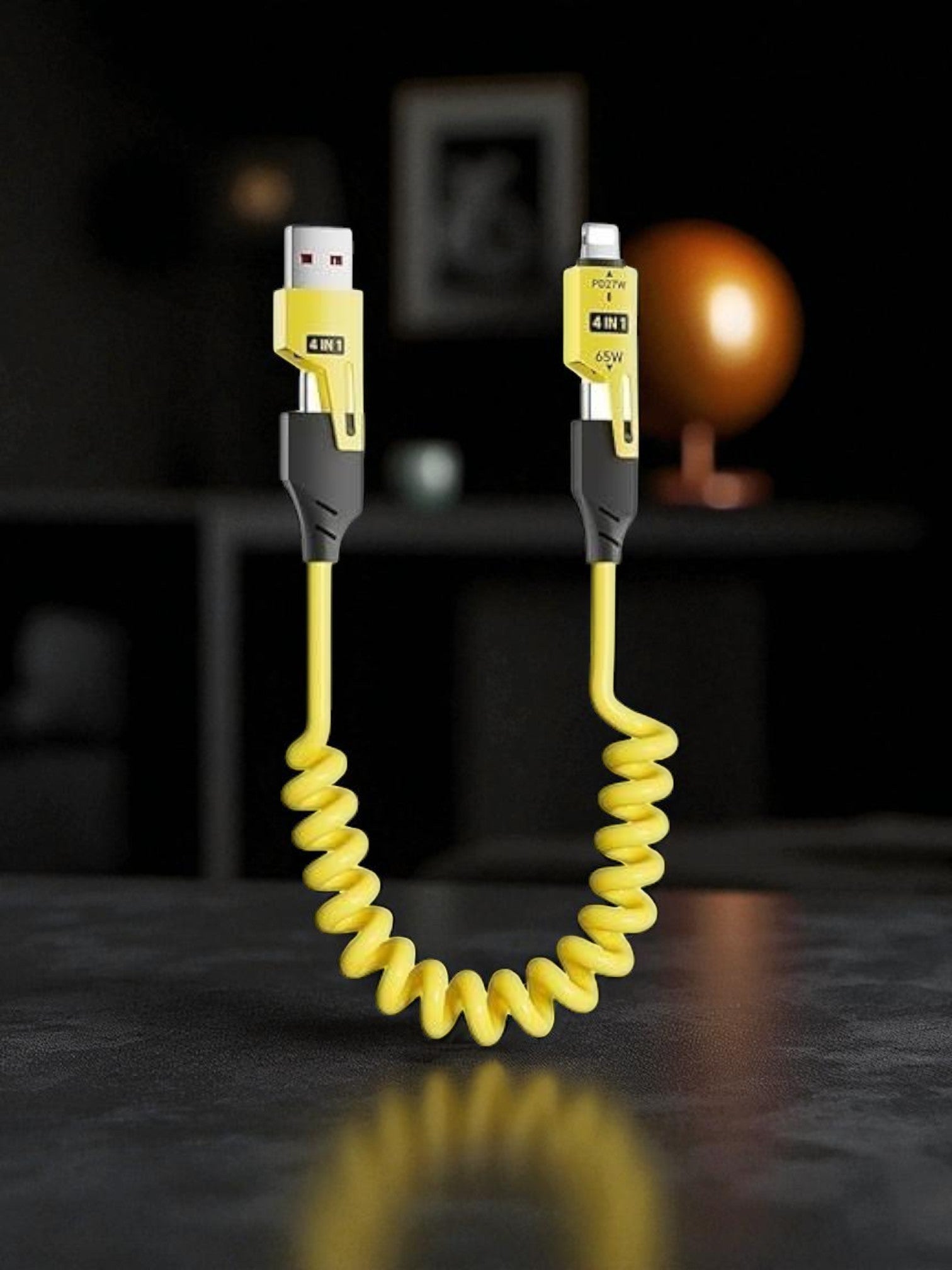 4 in 1 Spring Data Cable