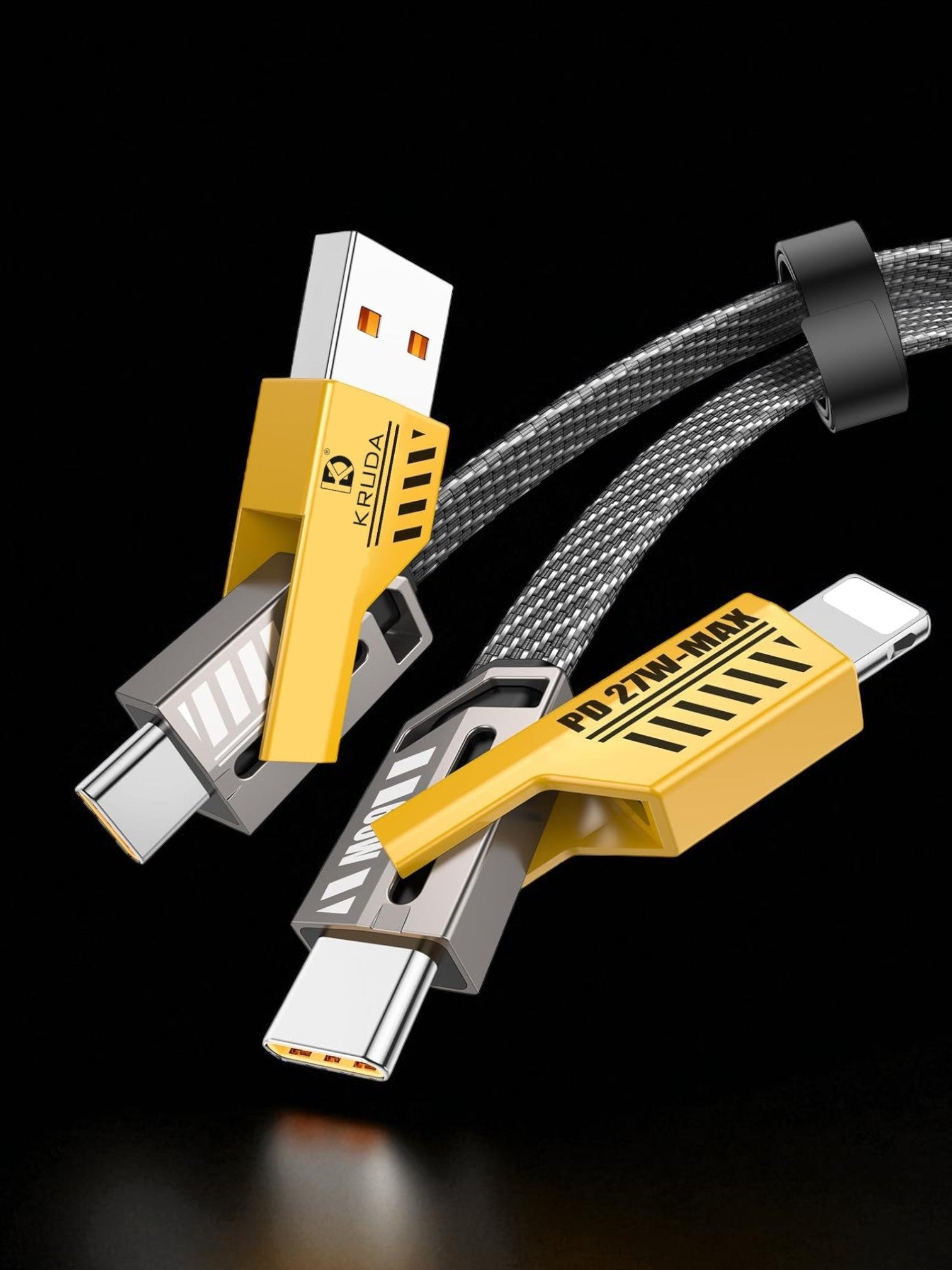 MFi Certified 65W PD Fast Charging Cable: Power Up Your Devices, Lightning Fast!