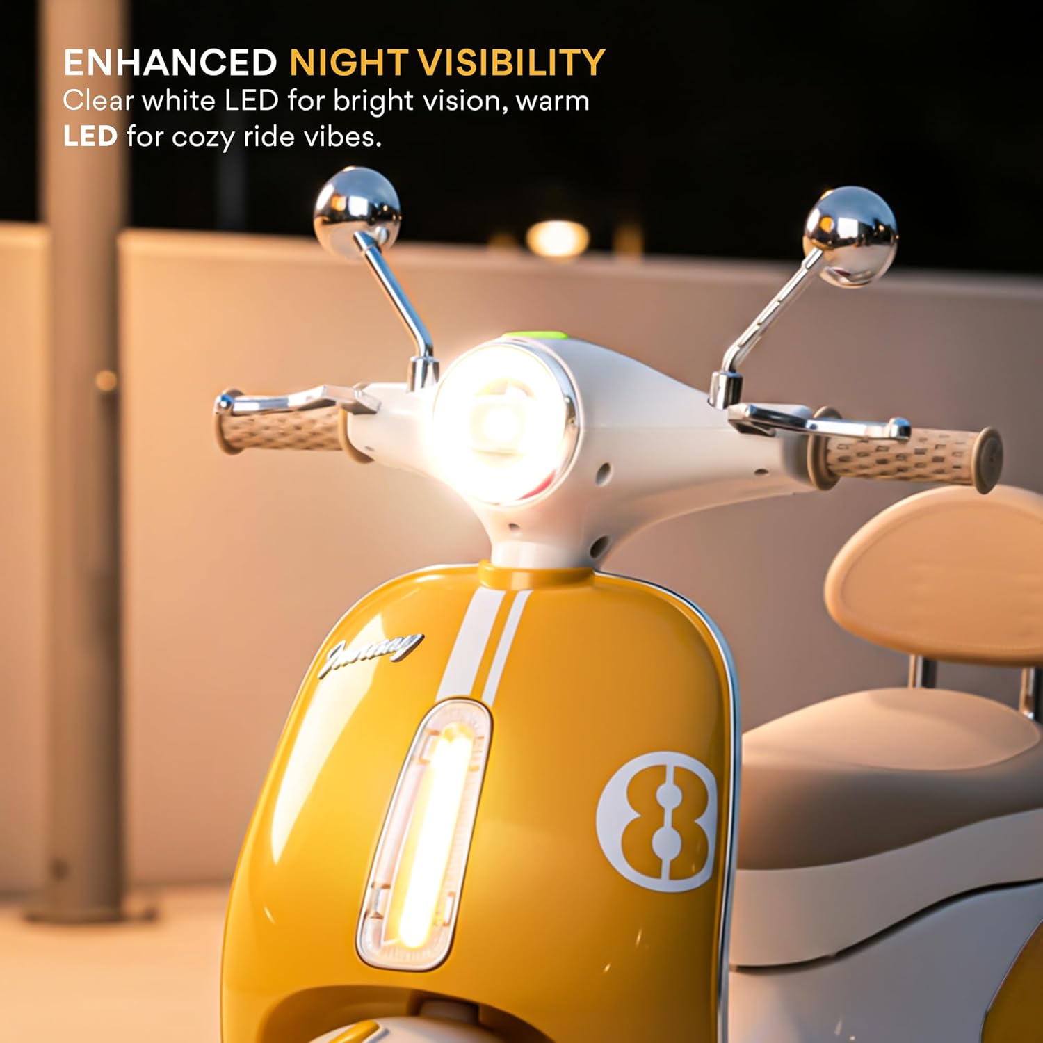 RetroZoom™ 3-Wheel Kids Electric Scooter