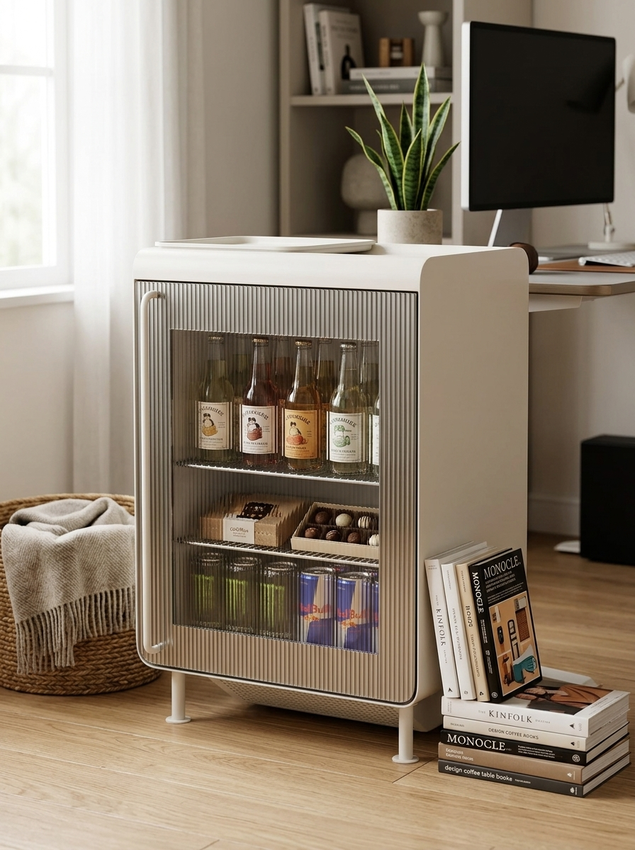 ChillVault™ Dual-Zone Smart Beverage Fridge