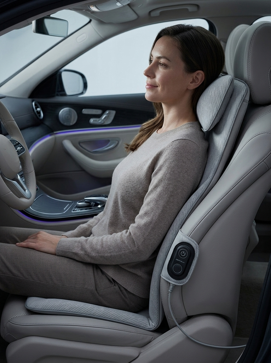 DriveEase™ 5-Mode Heated Car Seat Massager